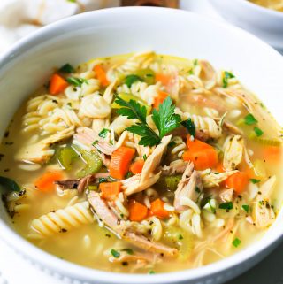 The Savory Celiac - Gluten-Free Turkey Noodle Soup
