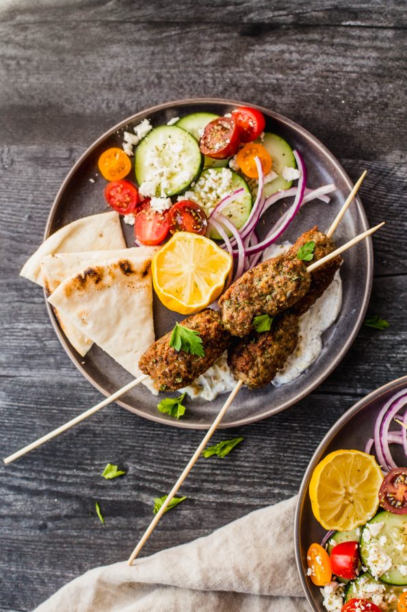 The Savory Celiac Greek Lamb Skewers (GlutenFree/Paleo/Whole 30)