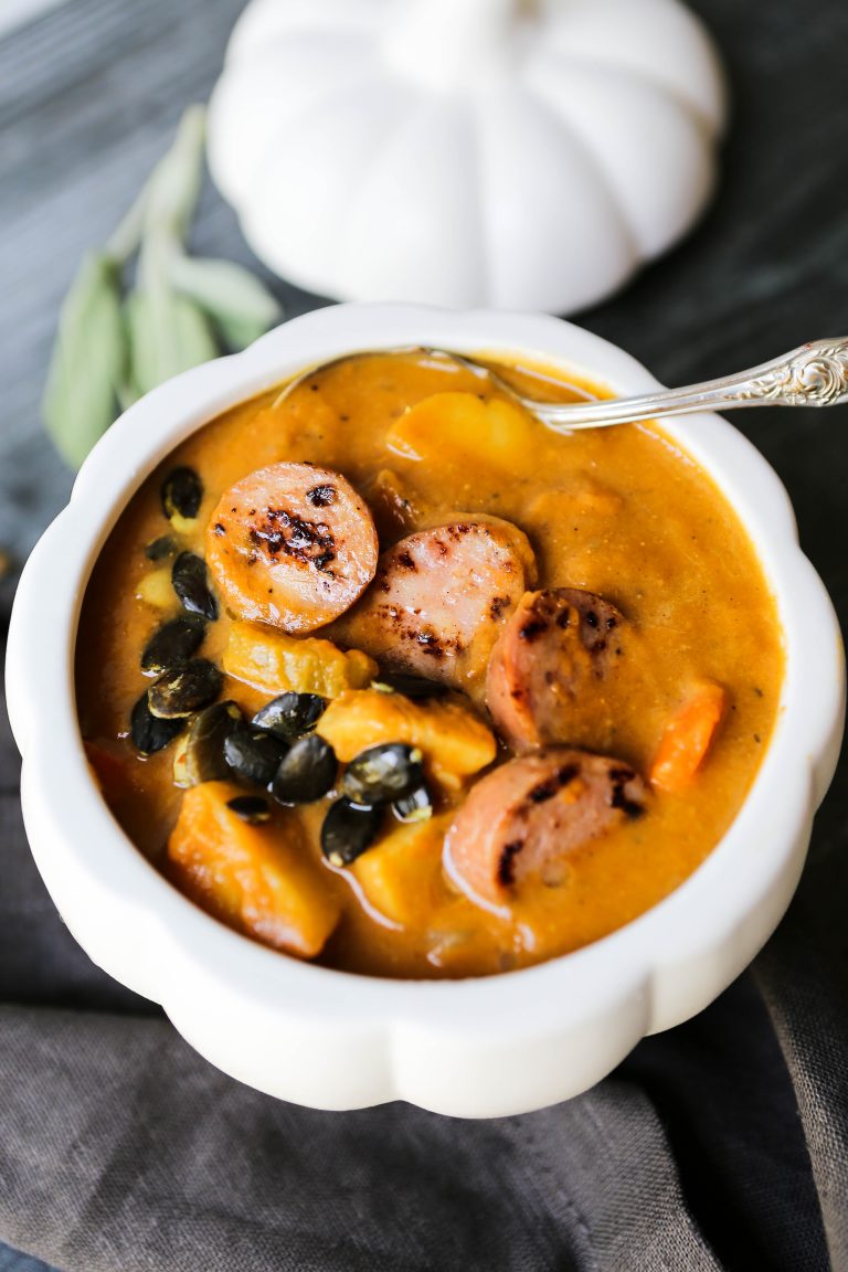 The Savory Celiac Slow Cooker Pumpkin Chowder (GlutenFree/Paleo)