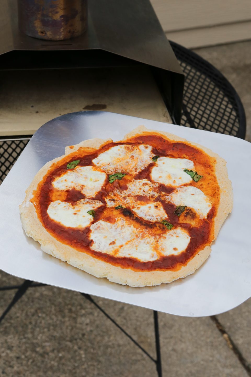 Photo of gluten-free pizza.