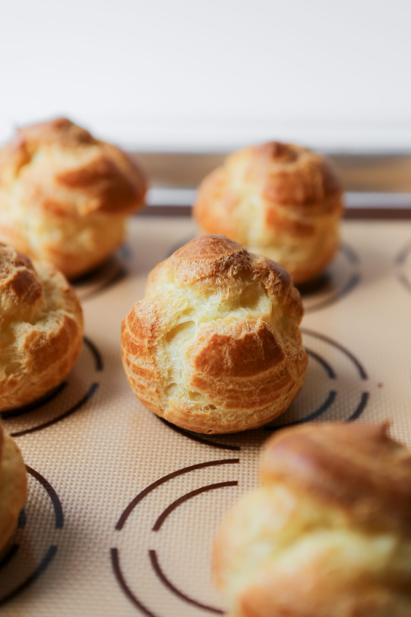The Savory Celiac - Gluten-Free Cream Puffs (with Whipped Cream Filling)